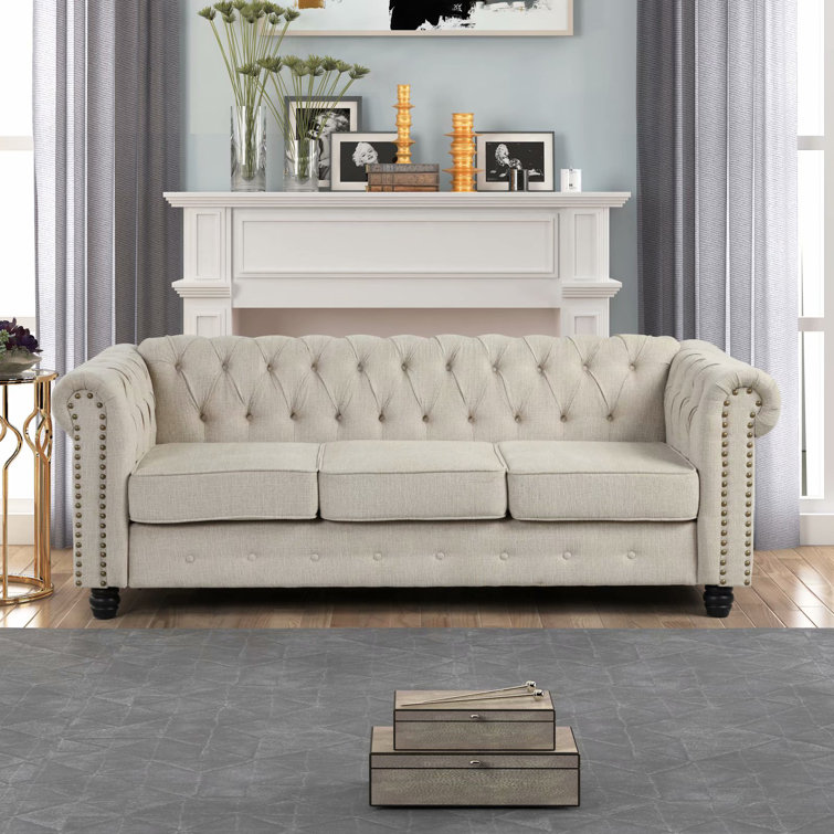 Canora Grey Gilles 82'' Upholstered Sofa & Reviews Wayfair Canada